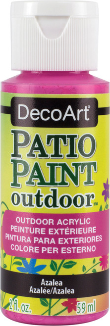 DecoArt Patio Paint 2oz-Azalea - DCP-58 - 766218037541