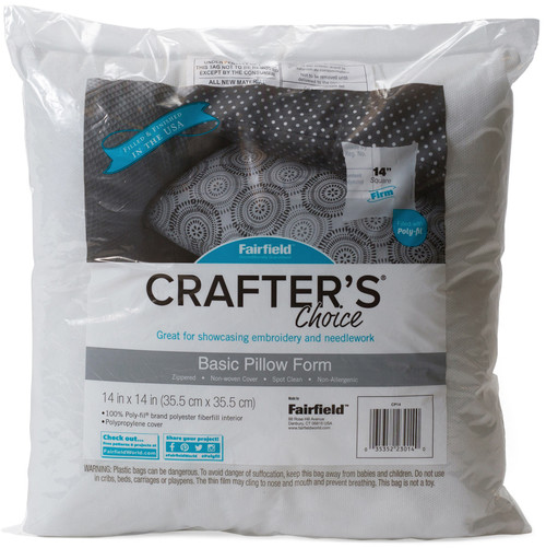 Fairfield Crafter's Choice Pillow Insert-14"X14" - CP14S - 035352230140