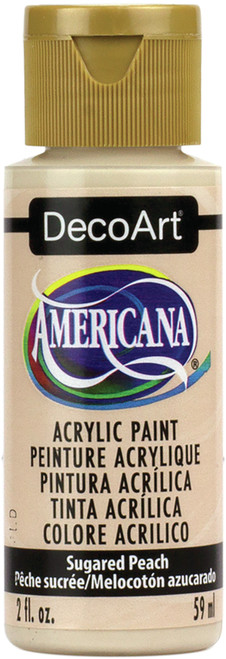 DecoArt Americana Acrylic Paint 2oz-Peach - DA-354 - 766218109781