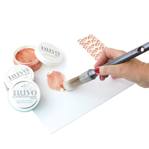 Nuvo Embellishment Mousse-Coral Calypso - NEM-819