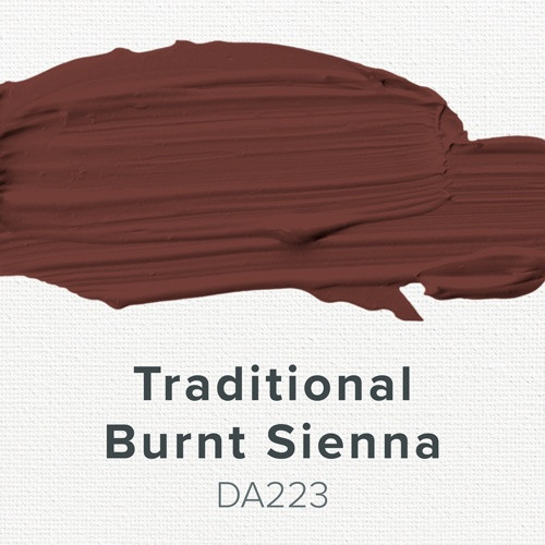 DecoArt Americana Acrylic Paint 2oz-Traditional Burnt Sienna - Opaque - DA-223