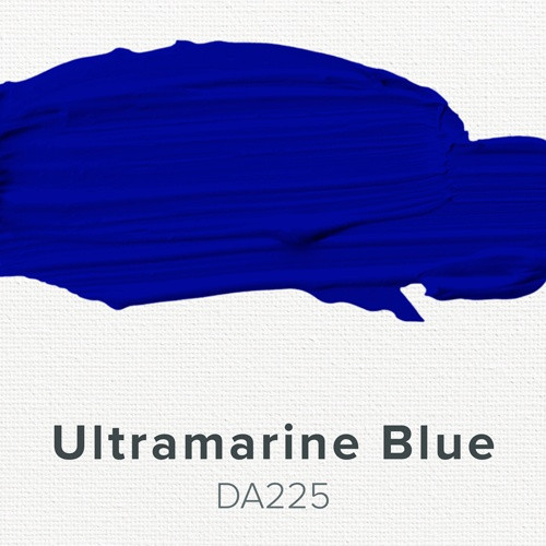 DecoArt Americana Acrylic Paint 2oz-Ultramarine Blue - Transparent - DA-225