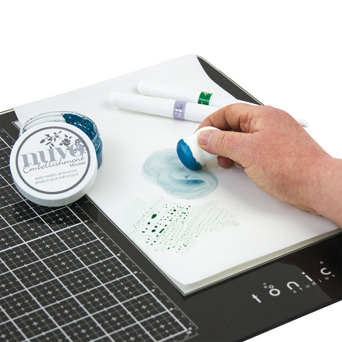 Tim Holtz Replacement Non-Stick Mat For Glass Media Mat-7.5"X11" - 1915E Tim Holtz Replacement Non-Stick Mat For Glass Media Mat-7.5"X11" - 1915E