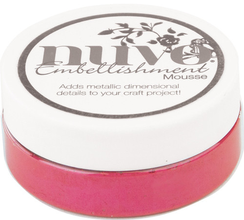 Nuvo Embellishment Mousse-French Rose - NEM-826 - 5060407158266