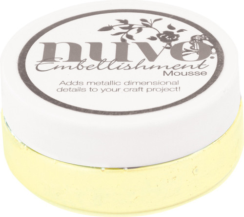 Nuvo Embellishment Mousse-Custard Cream - NEM-827 - 5060407158273