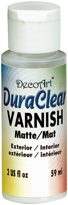 DecoArt DuraClear Matte Varnish-2oz - DS60