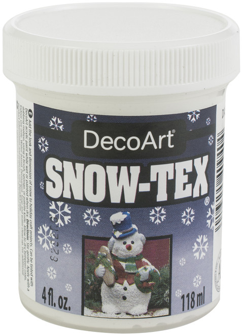 DecoArt Snow-Tex-4oz - DAS94 - 016455409404 DecoArt Snow-Tex-4oz - DAS94 - 016455409404