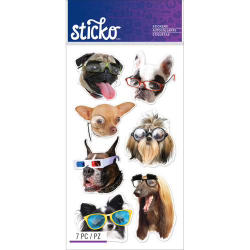 Sticko Stickers-Funny Dogs - E5201250