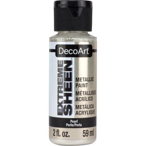 DecoArt Extreme Sheen Paint 2oz-Pearl - DPM-01 - 766218096869
