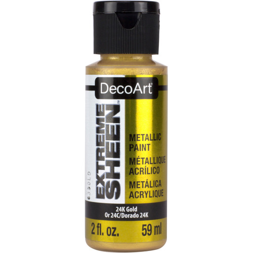 DecoArt Extreme Sheen Paint 2oz-24k Gold DPM-04 - 766218096890