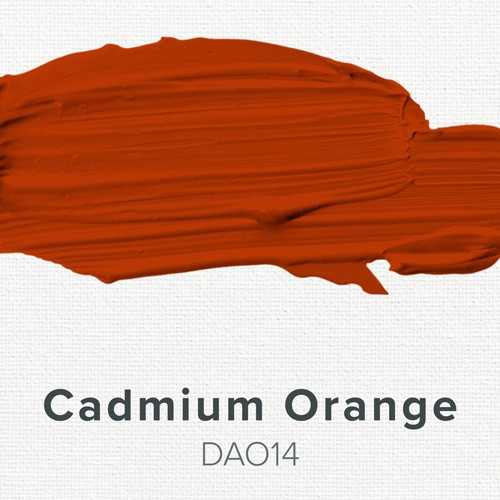 DecoArt Americana Acrylic Paint 2oz-Cadmium Orange - Transparent - DA-014