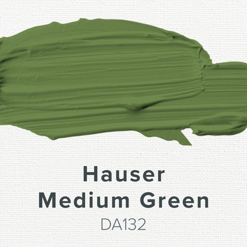 DecoArt Americana Acrylic Paint 2oz-Hauser Medium Green - Opaque - DA-132 DecoArt Americana Acrylic Paint 2oz-Hauser Medium Green - Opaque - DA-132
