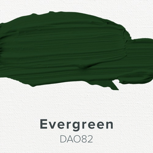 DecoArt Americana Acrylic Paint 2oz-Evergreen - Semi-Opaque - DA-082