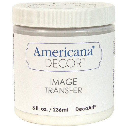 DecoArt Americana Decor Image Transfer Medium 8oz-Clear - ADM10 - 766218073433