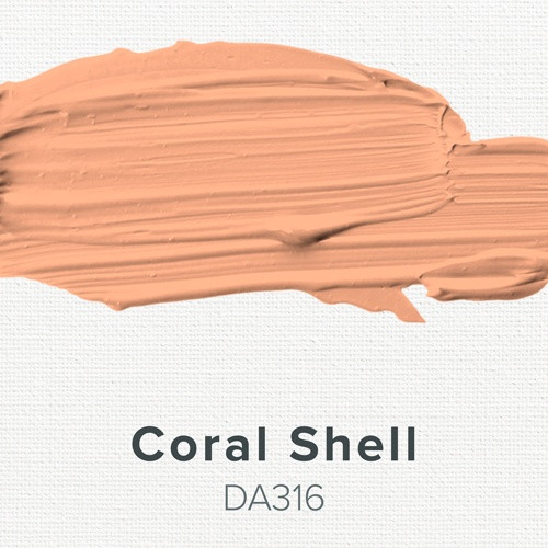 DecoArt Americana Acrylic Paint 2oz-Coral Shell - Opaque - DA-316