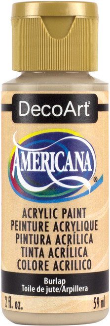 DecoArt Americana Acrylic Paint 2oz-Burlap - Opaque - DA-319 - 766218074522