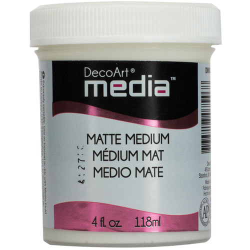 DecoArt Media Medium 4oz-Matte - DMM20 - 766218075468