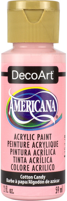 DecoArt Americana Acrylic Paint 2oz-Cotton Candy - DA-347 - 766218101723