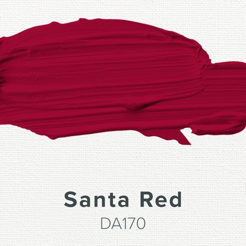 DecoArt Americana Acrylic Paint 2oz-Santa Red - Semi-Opaque - DA-170