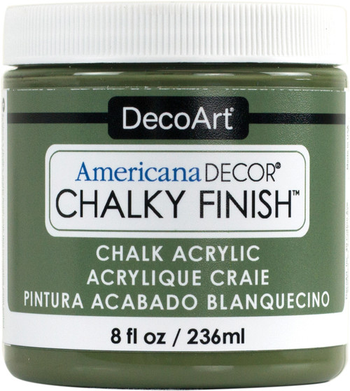 DecoArt Americana Chalky Finish Paint 8oz-Enchanted - ADC-16 - 766218072368