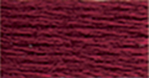 DMC Pearl Cotton Skein Size 3 16.4yd-Dark Garnet - 115 3-814 - 077540032686