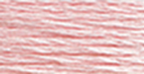 DMC Pearl Cotton Skein Size 3 16.4yd-Ultra Very Light Dusty Rose - 115 3-963 - 077540033409
