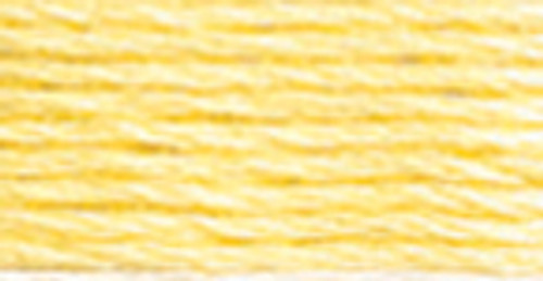 DMC Pearl Cotton Skein Size 3 16.4yd-Very Light Golden Yellow - 115 3-3078 - 077540649273