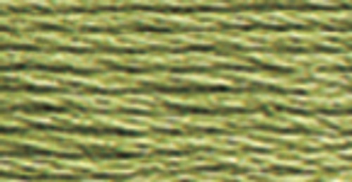 DMC Pearl Cotton Skein Size 5 27.3yd-Medium Green Grey - 115 5-3052 - 077540274277