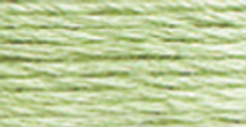 DMC Pearl Cotton Skein Size 5 27.3yd-Very Light Pistachio Green - 115 5-369 - 077540034406