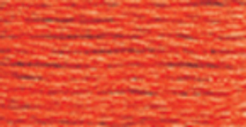 DMC 6-Strand Embroidery Cotton 100g Cone-Orange Bright - 5214-608 - 077540039609