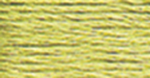 DMC Pearl Cotton Skein Size 5 27.3yd-Ultra Light Avocado Green - 115 5-472 - 077540034628