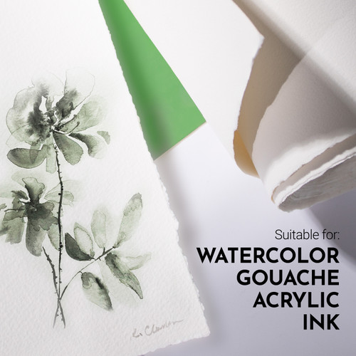 Arches Aquarelle Cold Pressed Watercolor Roll 51"x10yds- 156lb - 5A0029B3-1GCNX Arches Aquarelle Cold Pressed Watercolor Roll 51"x10yds- 156lb - 5A0029B3-1GCNX