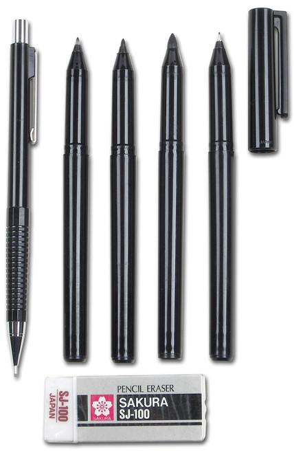 Sakura Pigma Sensei Magna Drawing 6pc Set- - 50200 Sakura Pigma Sensei Magna Drawing 6pc Set- - 50200