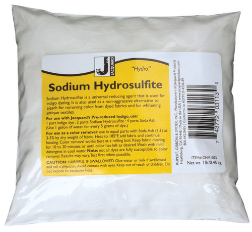 Jacquard Sodium Hydrosulfite -1 Pound - 5A002FBJ-1GGR8 - 743772031130