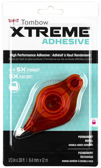 Xtreme Adhesive Tape Runner Refill-.3"X472", For Use In 62127 62128 - 085014621281