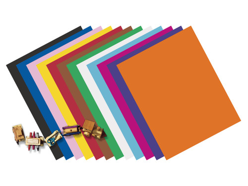 25 Pack Pacon Posterboard 4-Ply 22"X28"-Dark Blue POSTERBD-46510