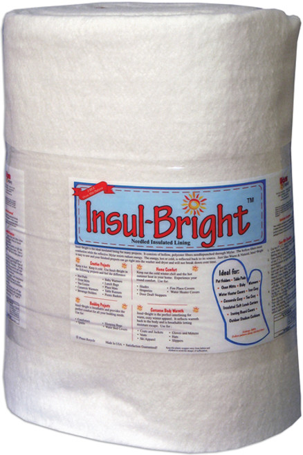 Warm Company Insul-Bright Insulated Lining BTY-45"X40yd - 6340 - 753705063404