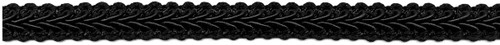 Simplicity Chinese Gimp Braided Trim 1/2"X12yd-Black - 186 270B-031 Simplicity Chinese Gimp Braided Trim 1/2"X12yd-Black - 186 270B-031