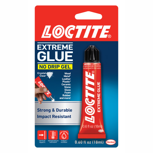 3 Pack - Loctite Extreme Gel Tube-18ml Clear - 2596210 - 079340653559 3 Pack - Loctite Extreme Gel Tube-18ml Clear - 2596210 - 079340653559
