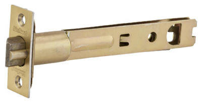 Entry Deadlatch Replacement, Polished Brass - 15272 CP DL 5 IN 3 - 042049474442