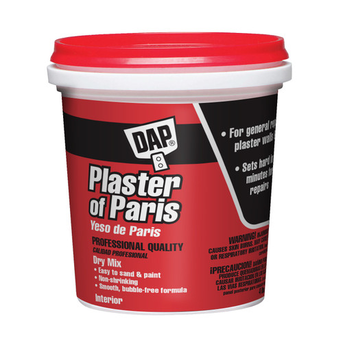3 Pack - Dap Plaster Of Paris Dry Mix 4lb-White - 10308 - 070798103085