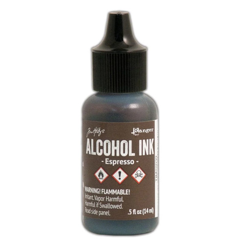 3 Pack - Tim Holtz Alcohol Ink .5oz-Espresso - TAL-22039 - 789541022039
