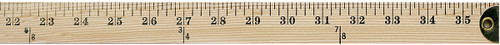 Acme Yardstick 36"-W/Metal Ends - 10425 - 073577104259