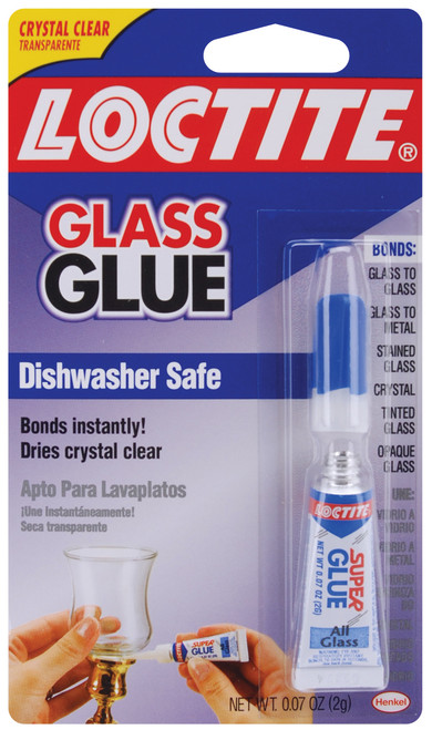 3 Pack - Loctite Instant Glass Glue-.07oz - 29175 - 079340291751