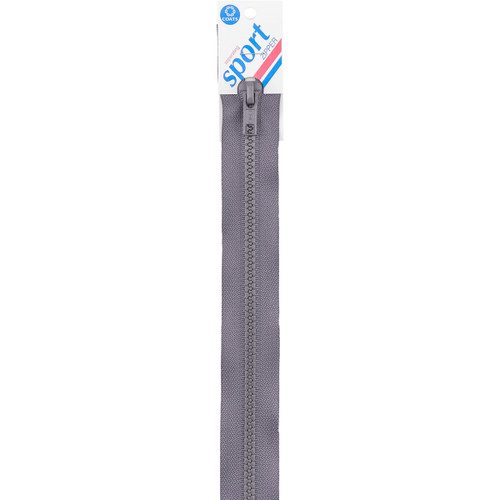 Coats Sport Separating Zipper 28"-Stone - F43 28-630 - 073650845574