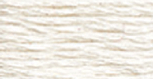 DMC Pearl Cotton Ball Size 8 87yd-White - 116 8-BLANC - 077540043996