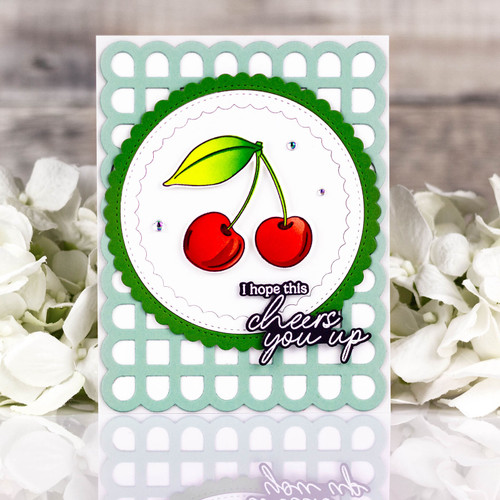 Pinkfresh Studio Die 3/Pkg-Cherry Bliss - 5A002MY6-1GPCJ