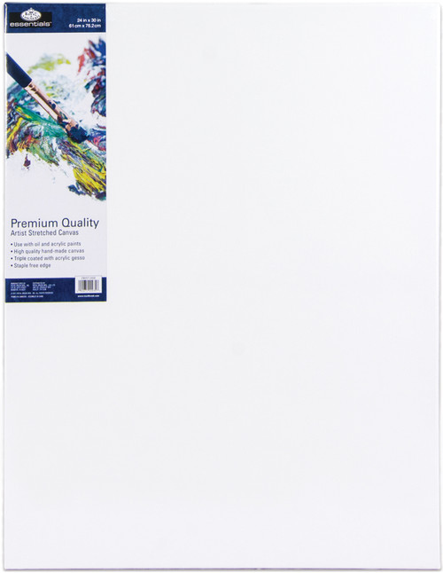 Royal Langnickel essentials(TM) Premium Stretched Canvas-24"x30" - CNV2430 - 090672009357