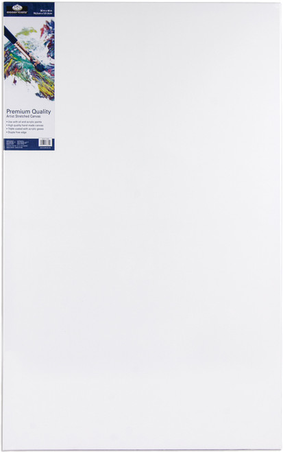 Royal Langnickel essentials(TM) Premium Stretched Canvas-30"X48" - CNV3048 - 090672368690