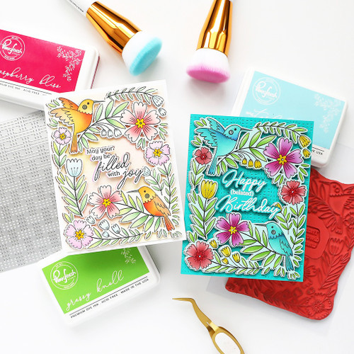 Pinkfresh Studio Die 1/Pkg-Happy Hummingbirds - 5A002MY3-1GPCK Pinkfresh Studio Die 1/Pkg-Happy Hummingbirds - 5A002MY3-1GPCK